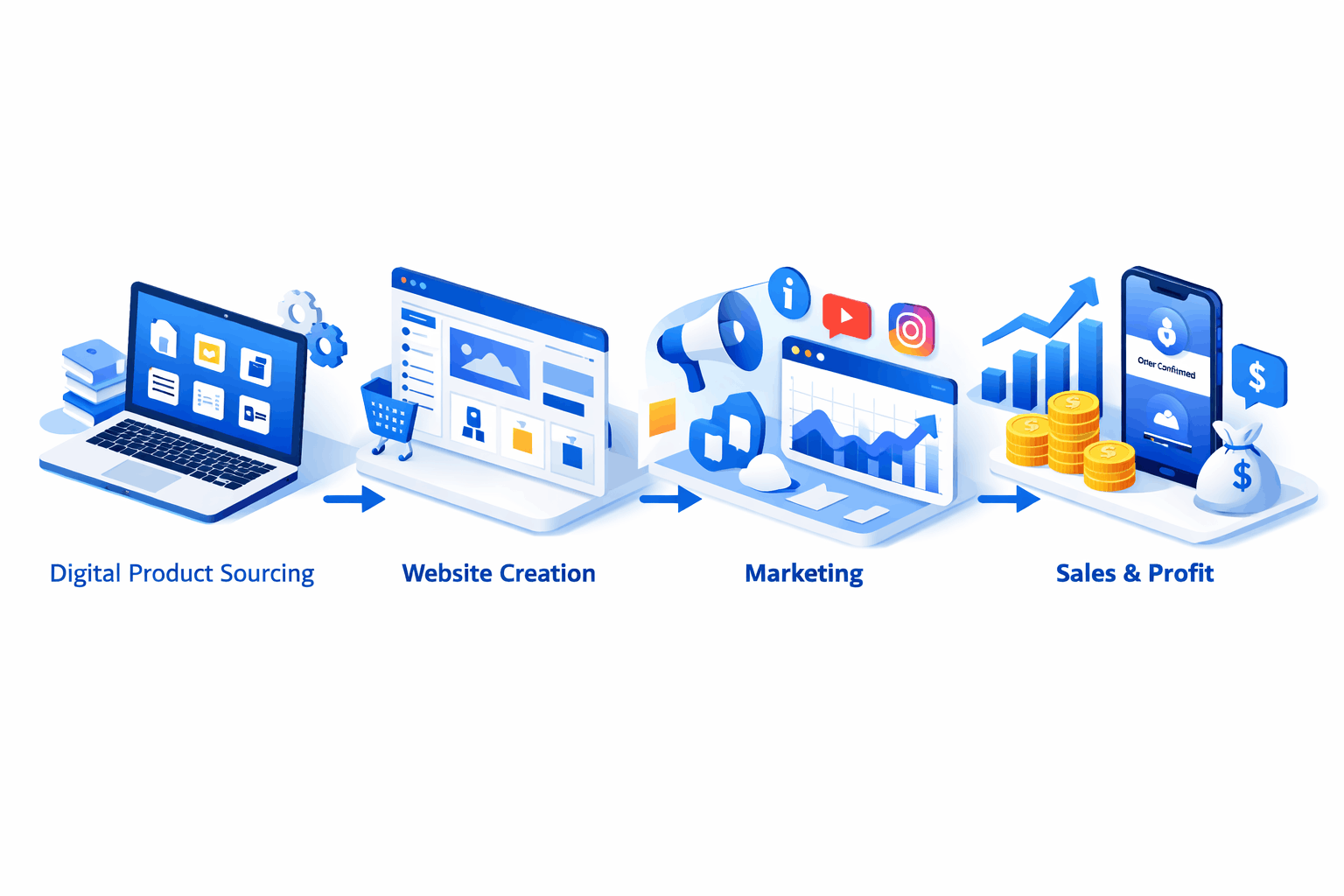 Digital Product Business Learning Process